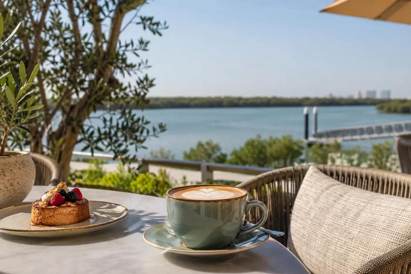 Al Zorah area cafés