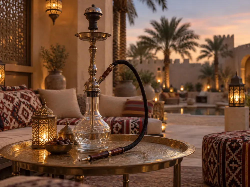 Arabian shisha lounge