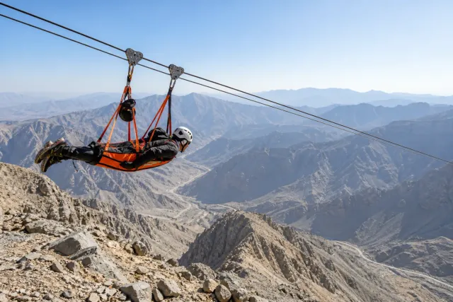 Jebel Jais Flight Zipline — world's longest