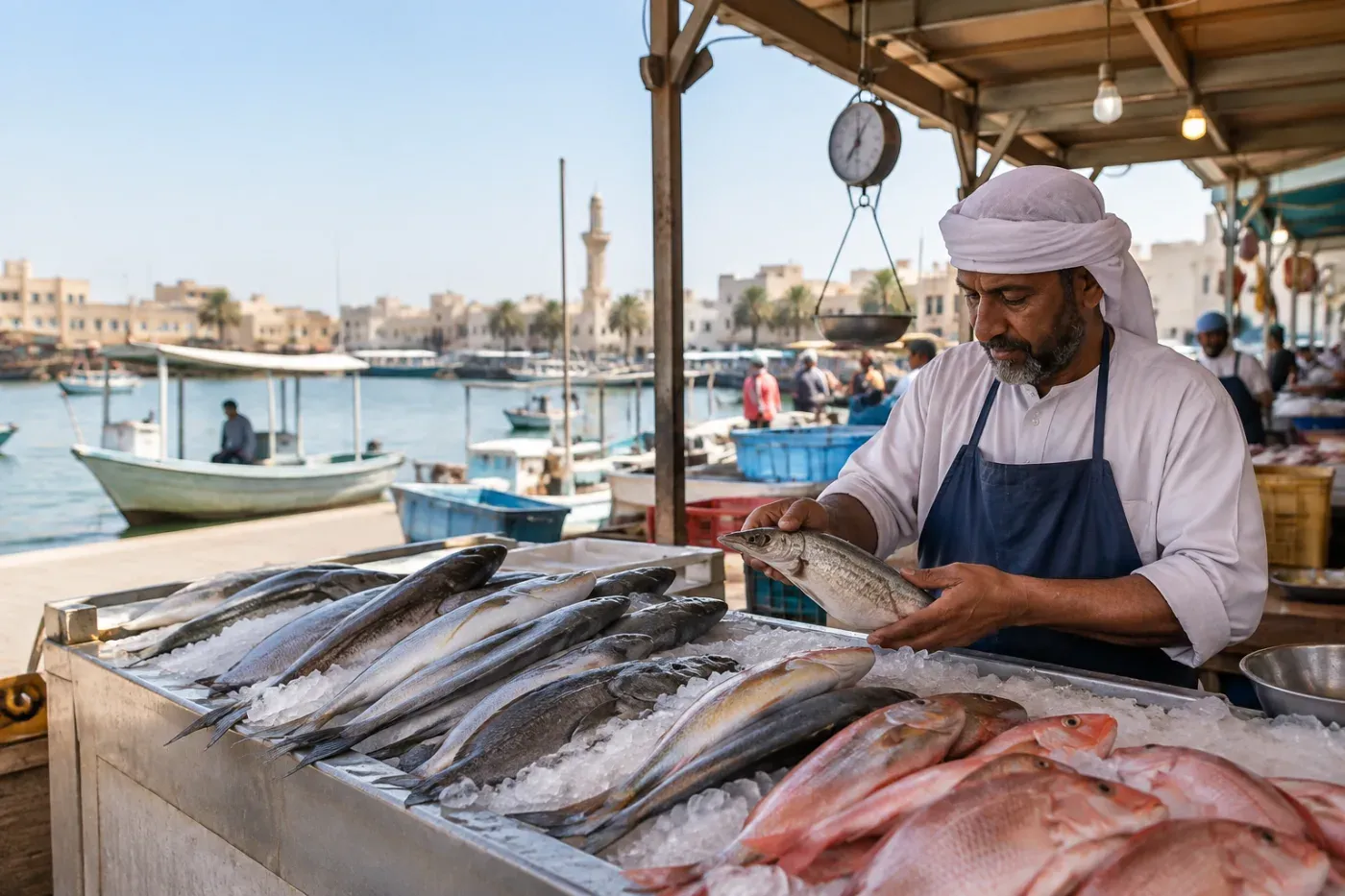 Old Ajman Souk & Fish Market