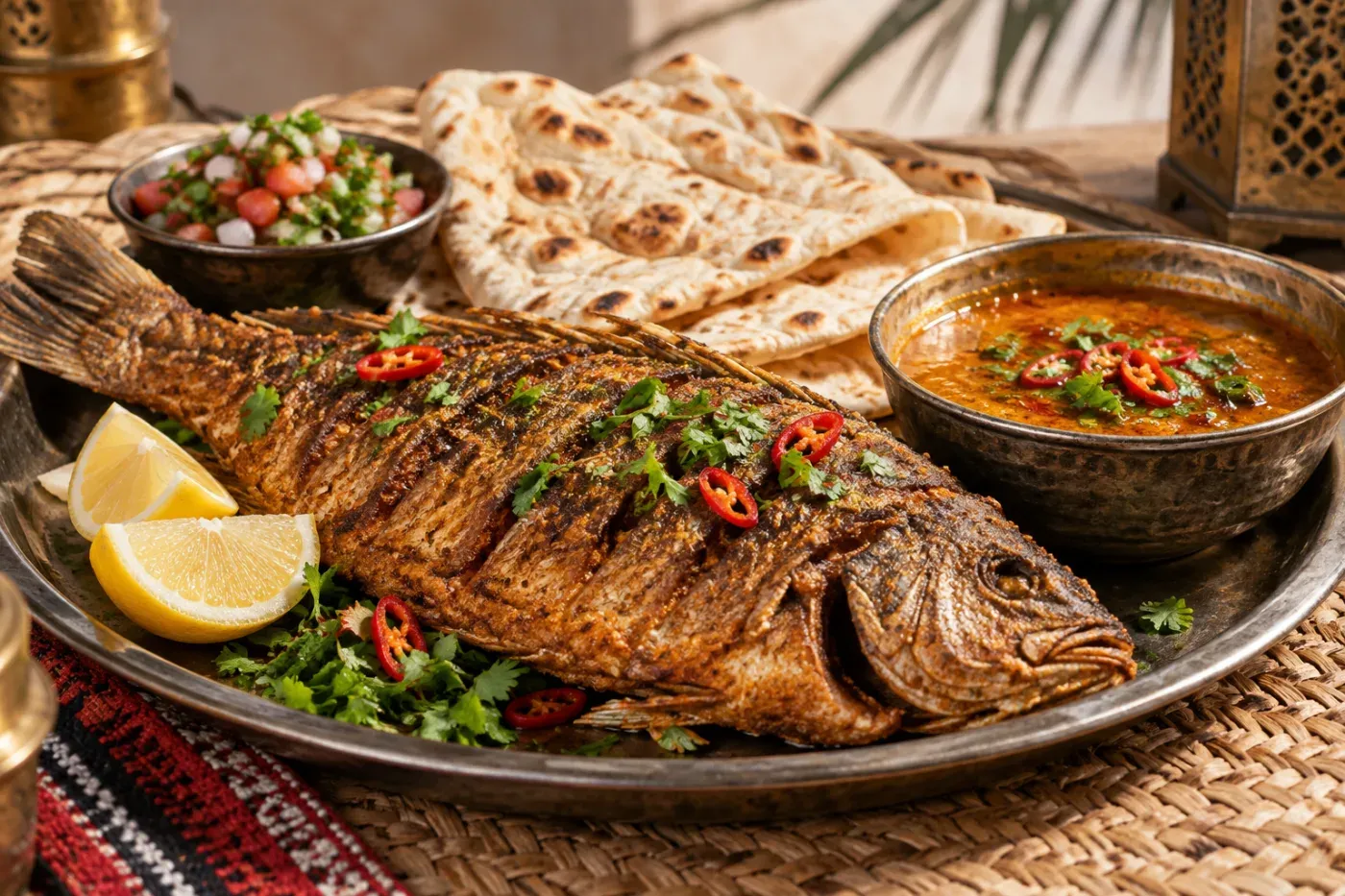 Bu Qtair — Jumeirah fish shack, cash only