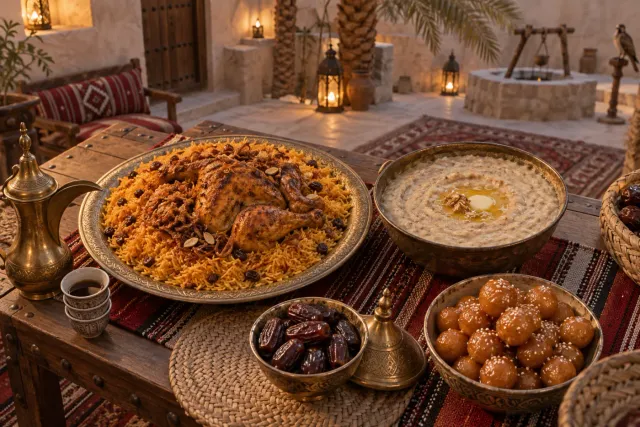 Al Khayma Heritage — Emirati buffet, Festival City
