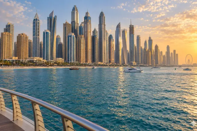 Marina Skyline from Bluewaters