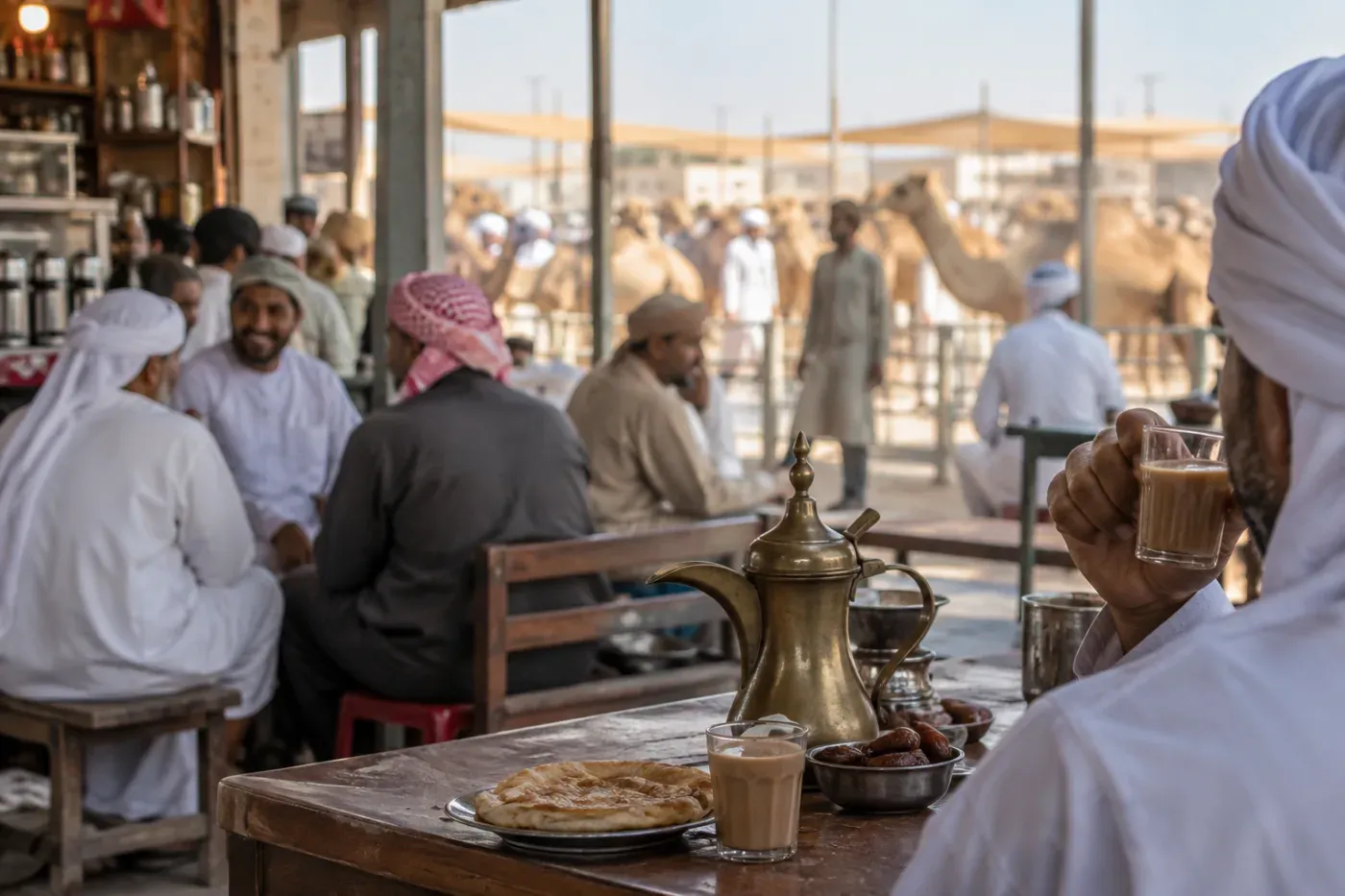 Livestock Market cafés — authentic & chaotic