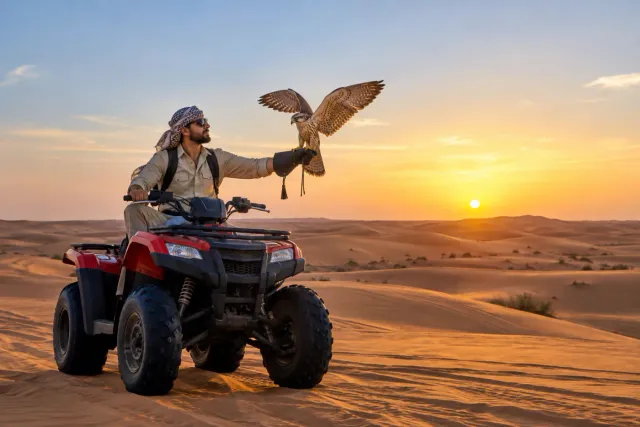 Quad Bike + Falcon Experience Combo