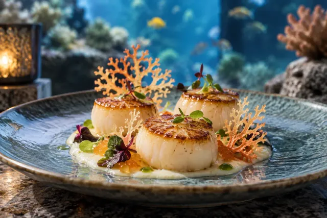 Ossiano — underwater dining, Atlantis