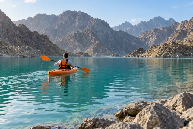 Hatta Dam & Kayaking