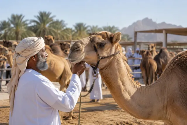 Al Ain Heritage & Camel Market Tour