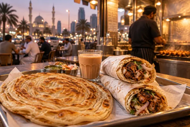 Old Airport Road — legendary food street