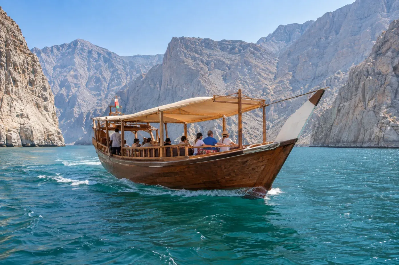 Musandam Dhow Cruise Full Day (from Khasab)