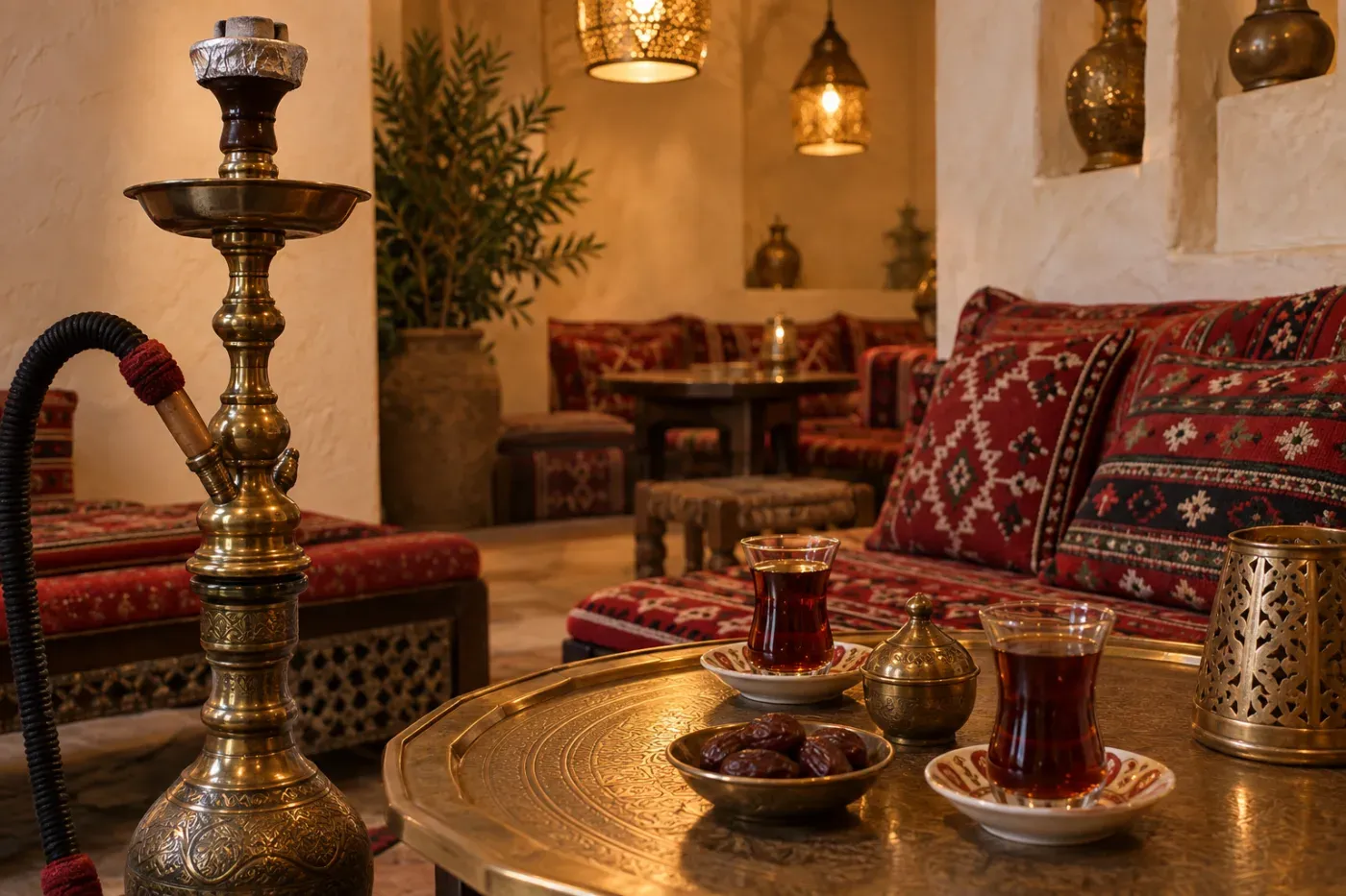 Khalidiyah shisha cafés