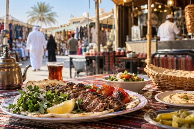 Friday market area eateries
