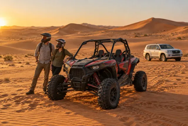 Buggy + Desert Safari Combo