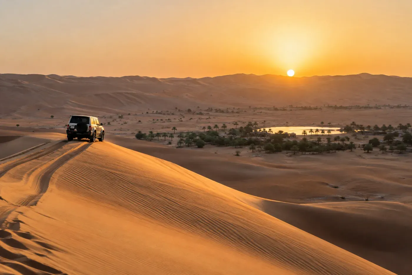 Abu Dhabi to Liwa Oasis