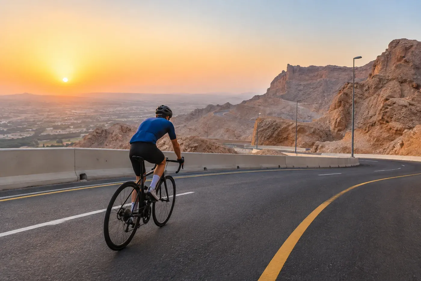 Jebel Hafeet Cycling Road
