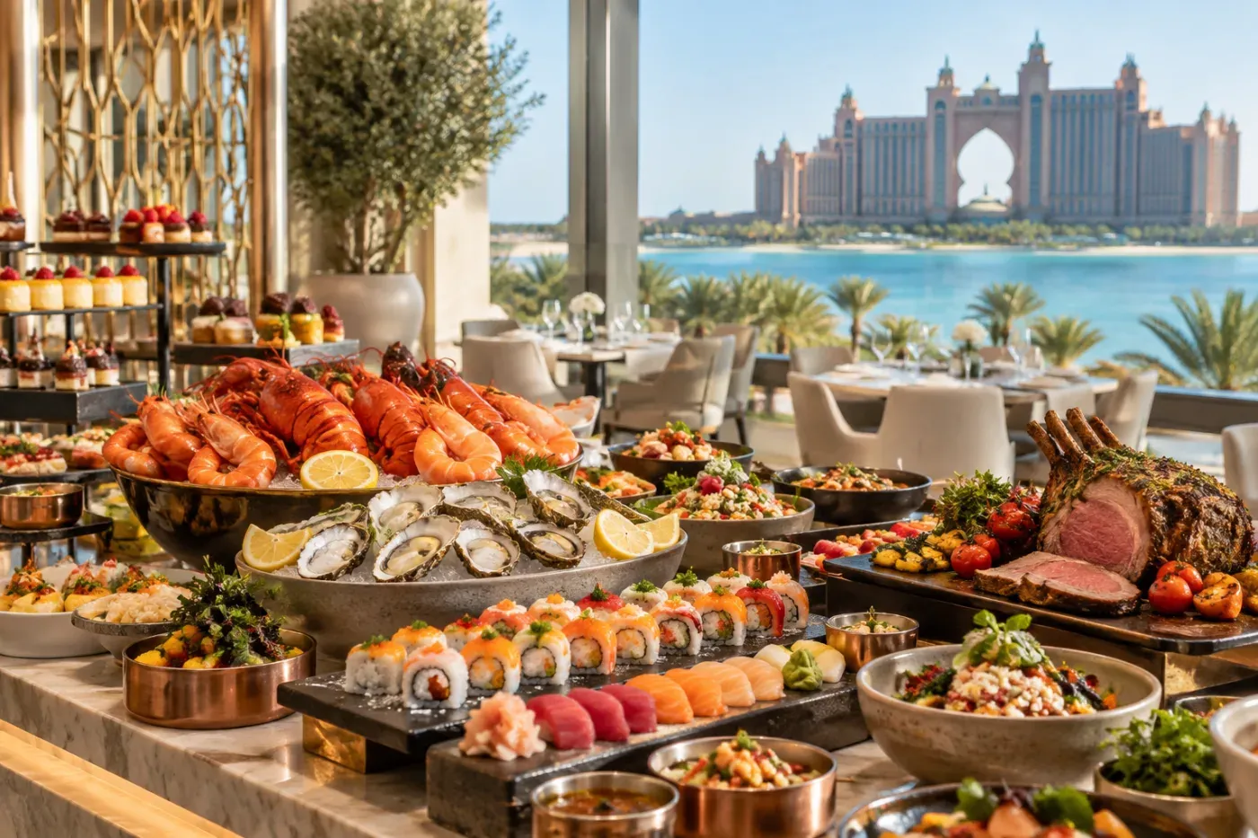 Saffron (Atlantis) — legendary buffet brunch