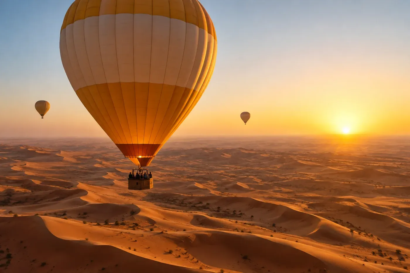Hot Air Balloon Dubai Desert (sunrise)